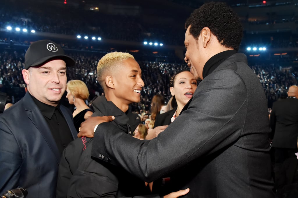 Pictured: Jaden Smith and JAY-Z