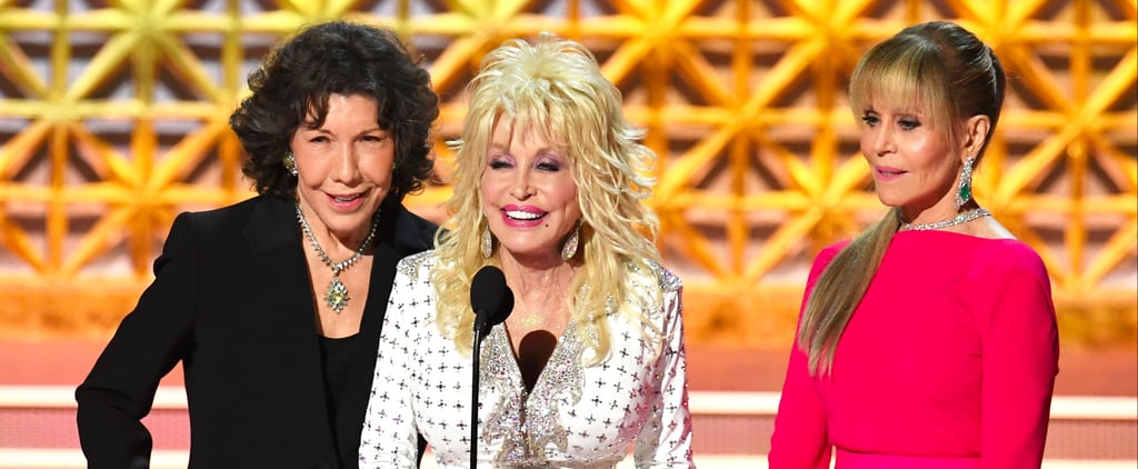 Dolly Parton, Jane Fonda, and Lily Tomlin Subtly Shade Trump at the Emmys