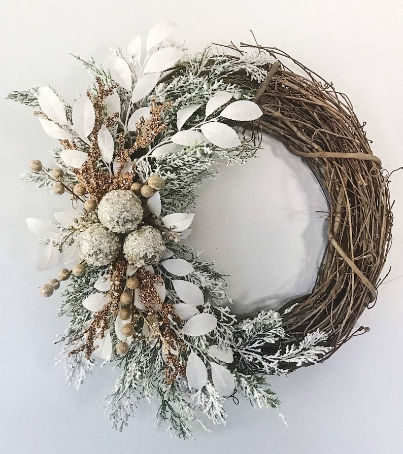 Stylish Winter Wreath
