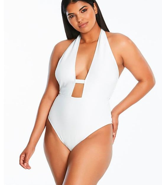 Edited by Amber Rose Textured Swimsuit