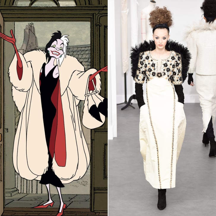 Cruella de Vil in Chanel Haute Couture