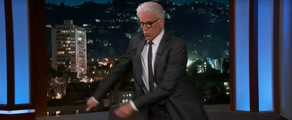 Ten Danson Doing the Floss Dance on Jimmy Kimmel Live