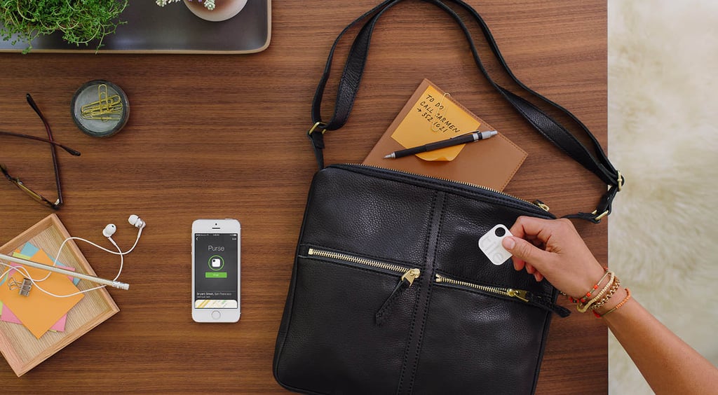 "Constantly forgetting where you put your keys, purse, and Apple TV remote? Yeah, me too. Check out Tile ($25 each), a small Bluetooth fob that attaches to your disappearing items. When you lose them, you can track them using your iPhone."