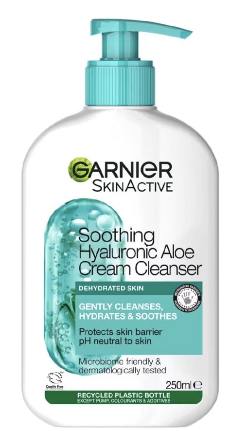 Garnier's Hyaluronic Aloe Cream Cleanser