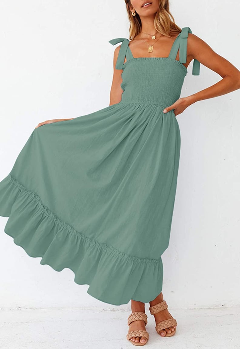 For a Chic Beach Day: Zesica Maxi Dress