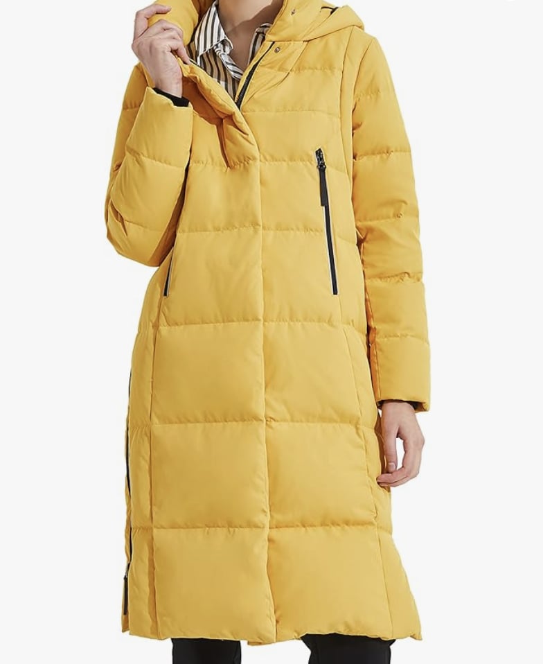 Orolay Thickened Long Down Jacket