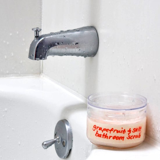 Grapefruit and Salt Bathroom Scrub