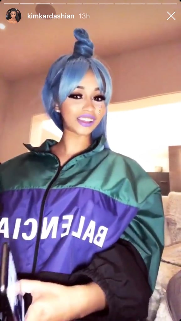 Cardi B Hangs Out With Kim Kardashian and Kris Jenner POPSUGAR Celebrity(01)