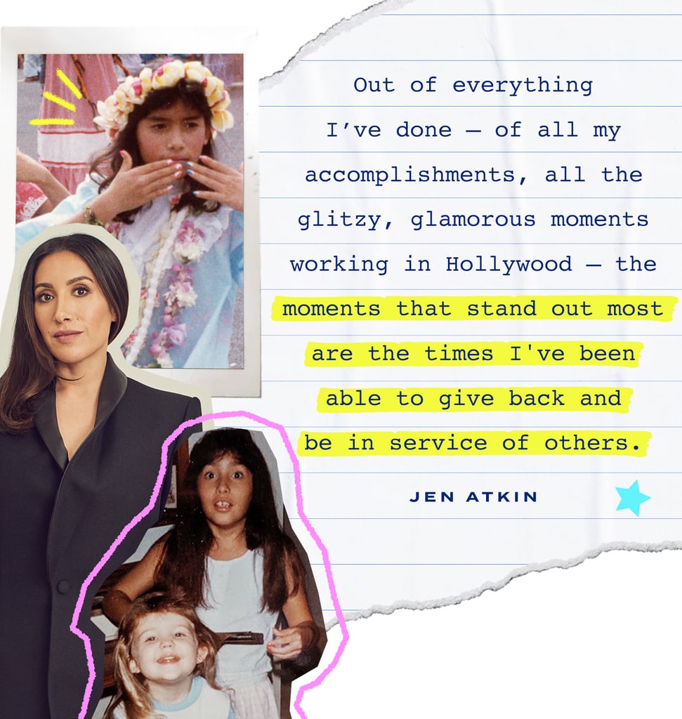 The moments of self-reflection have been key: "Right now, I am sitting in my office, and I can see the Chase Bank that was near the Estilo Salon that I used to rush to when I was a receptionist to make sure I didn't get overdraft fees," she said. "It's so surreal because it feels like it was just yesterday, but also it feels like it was a hundred years ago. So much growth has happened."
More than anything, though, Atkin says her greatest success thus far has been paying it forward to other up-and-coming women hairstylists in the field. To becoming her own Dave Matthews for the next generation.
"Out of everything I've done — of all my accomplishments, all the glitzy, glamorous moments working in Hollywood — the moments that really stand out the most are the times that I've been able to give back and be in service of others," she said. "I would hope that I'm inspiring people to be the best that they can be, but also to keep in mind their community and serving others while they are bettering themselves. I want the artists that I've worked with at Mane Addicts, and my former assistants, to continue to send the lift back down for more women so that we continue to create opportunity in the hair and beauty space."