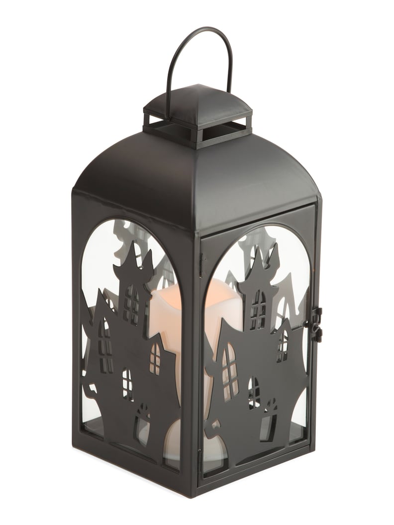 Led Iron House Lantern