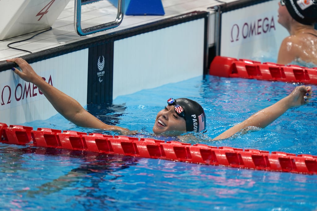 Paralympic Swimmer Anastasia Pagonis Wins Gold 400m Free