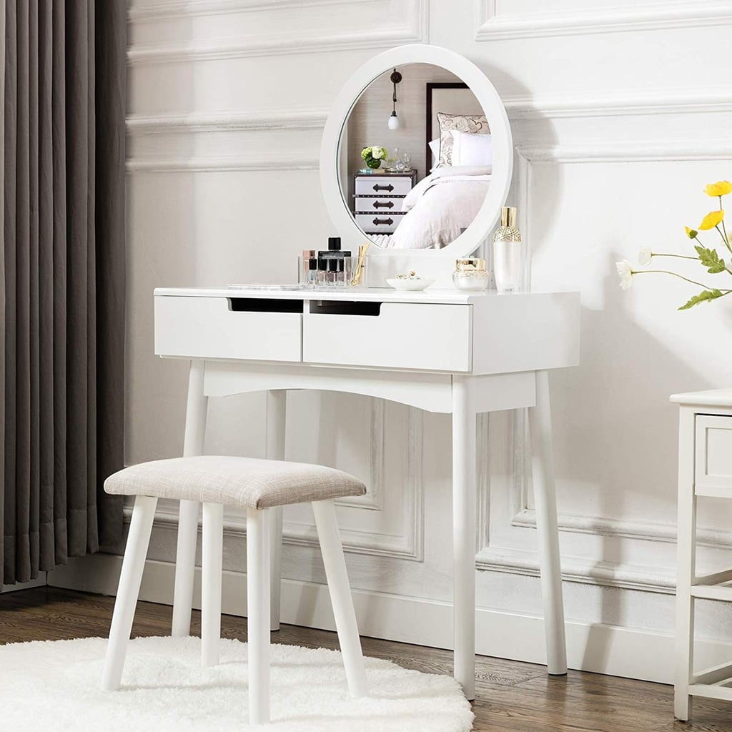 Crown mark iris sales vanity table