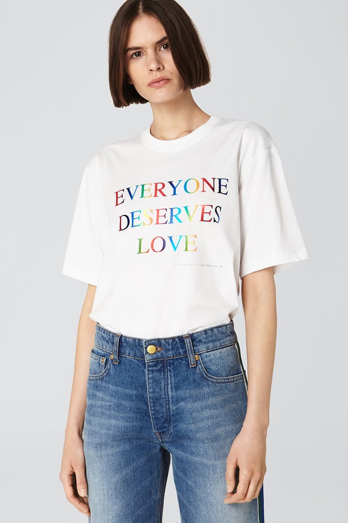 Victoria Beckham Everyone Deserves Love T-Shirt | The Most Stylish ...