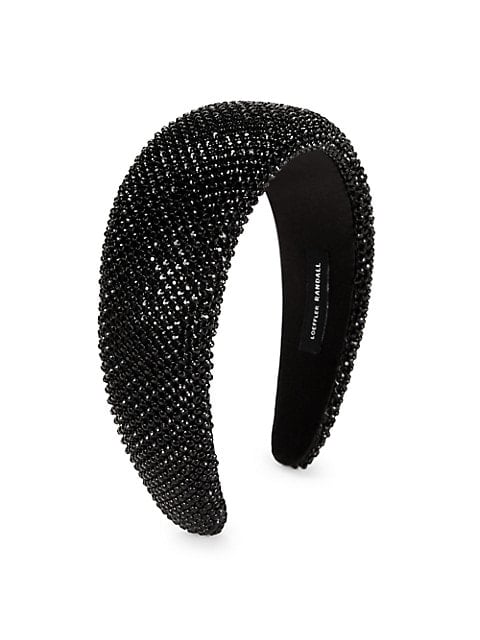 Loeffler Randall Crystal-Embellished Oversized Headband