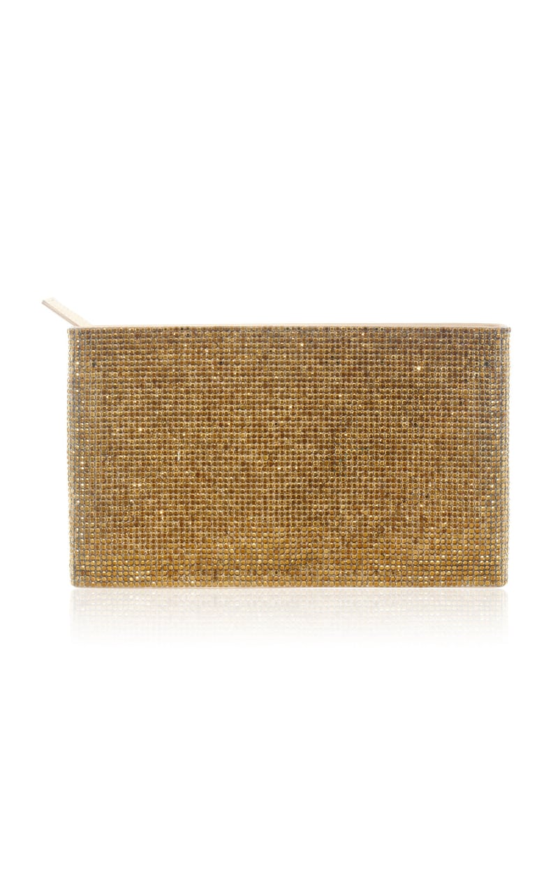 Judith Leiber Zip Crystal Pouch