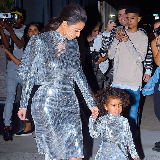 Kim Kardashian and North West Out in NYC September 2016