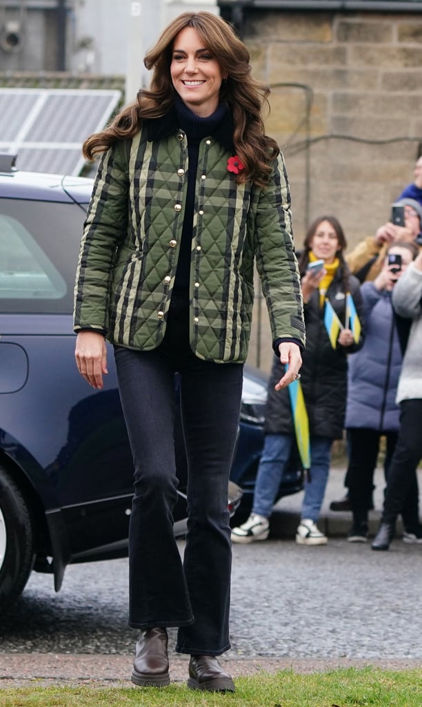 Add Interest to Your Casual Outfit With a Printed Coat.