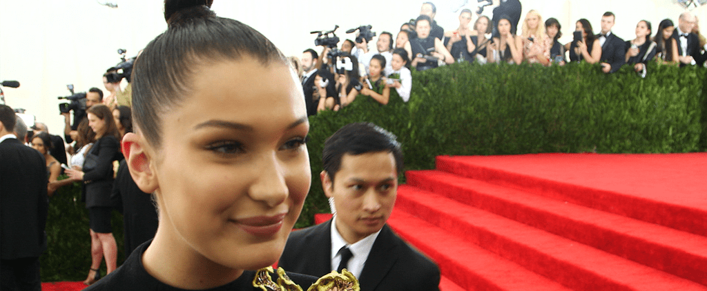 Bella Hadid "Would Probably Cry" Talking to Anna Wintour at the Met Gala
