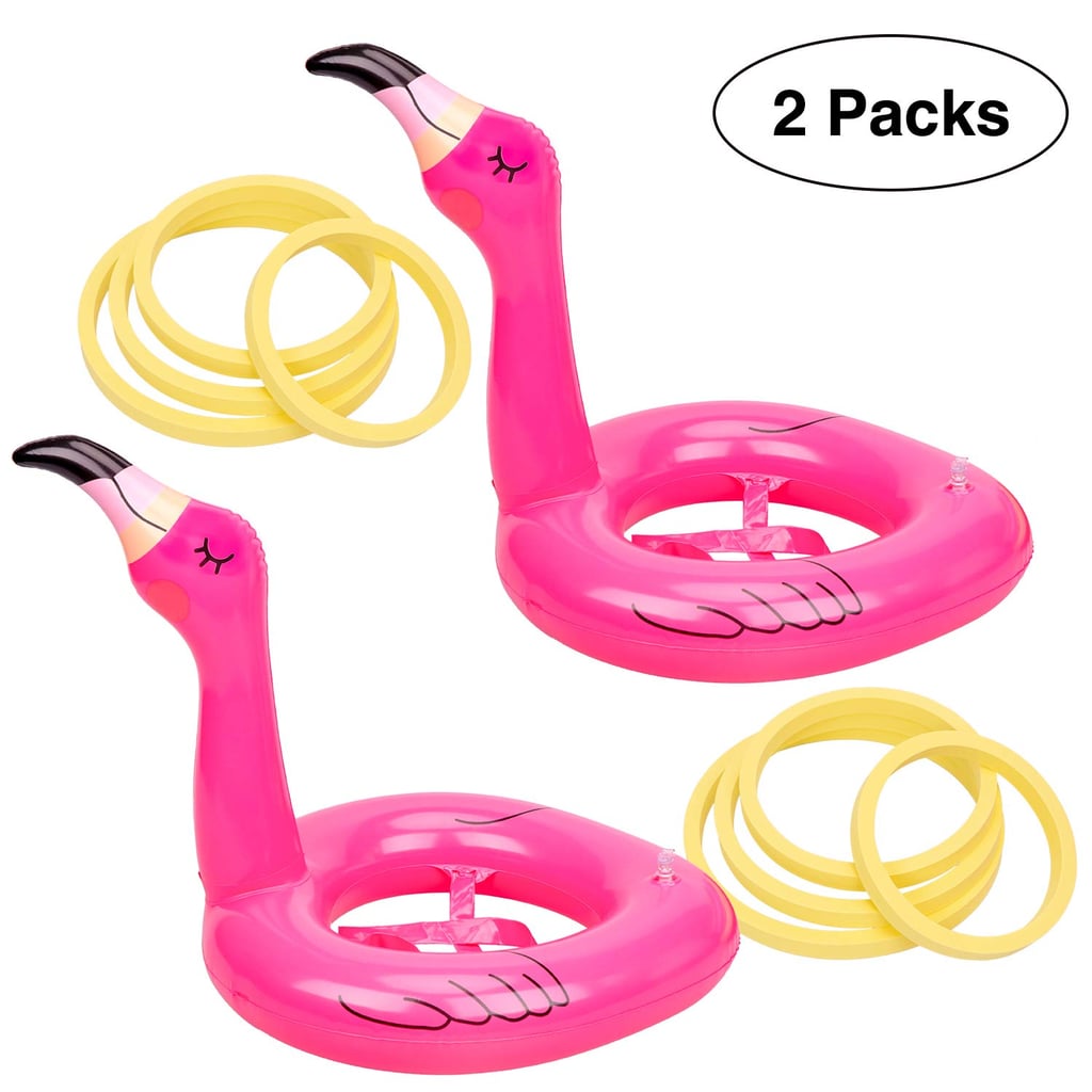 Flamingo Inflatable Ring Toss Game