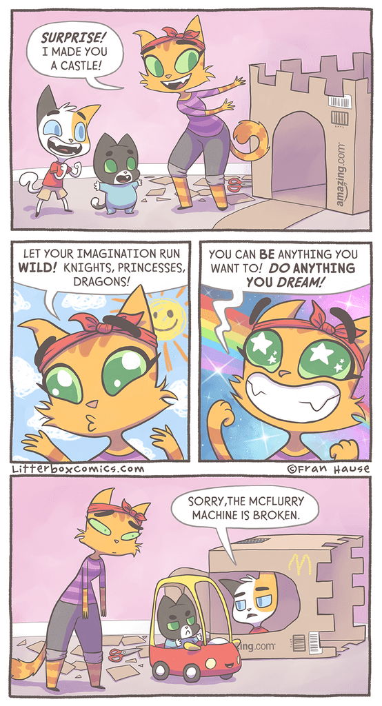 Litterbox Comics on Getting Kids to Use Their Imaginations