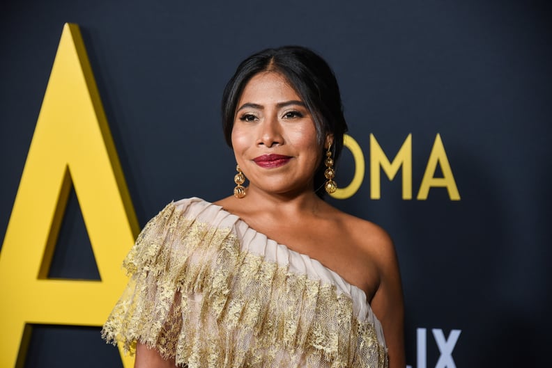 HOLLYWOOD, CALIFORNIA - DECEMBER 10: - Yalitza Aparicio attends Los Angeles Premiere Of Alfonso Cuaron's 