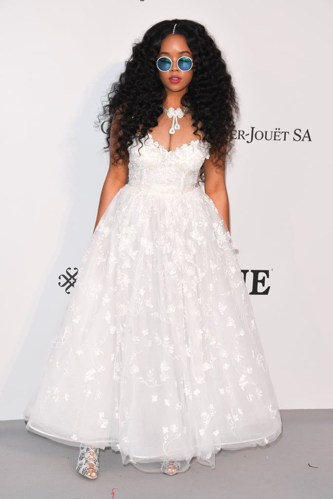 H.E.R. at the amfAR Cannes Gala