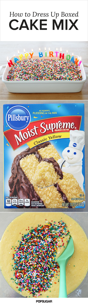 How to Dress Up Boxed Cake Mix