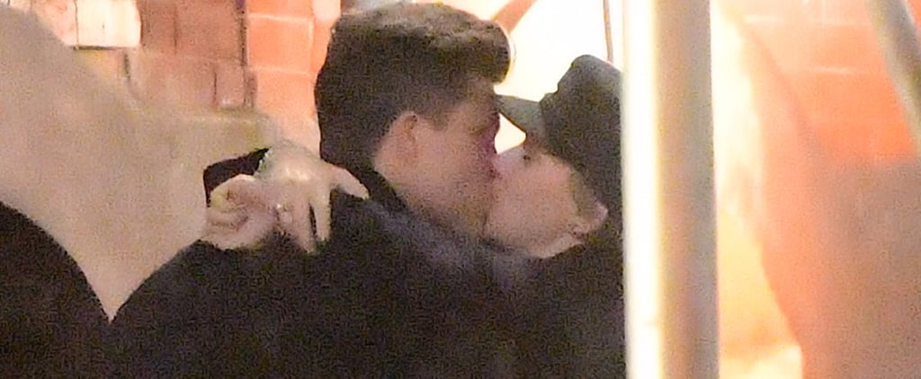 Scarlett Johansson Shares a Passionate Kiss With SNL Star Colin Jost
