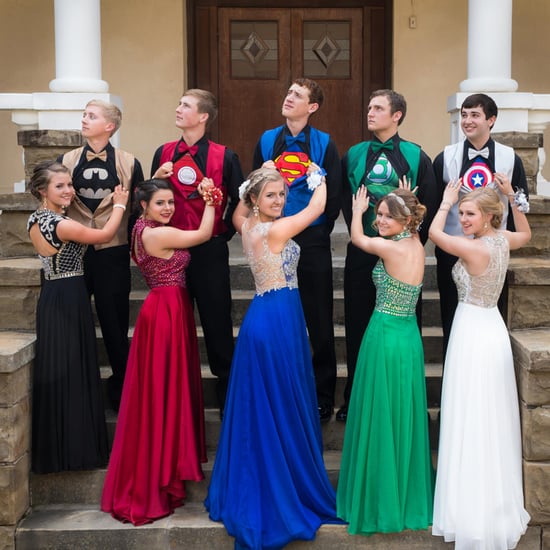 Superhero Prom Outfit Photo