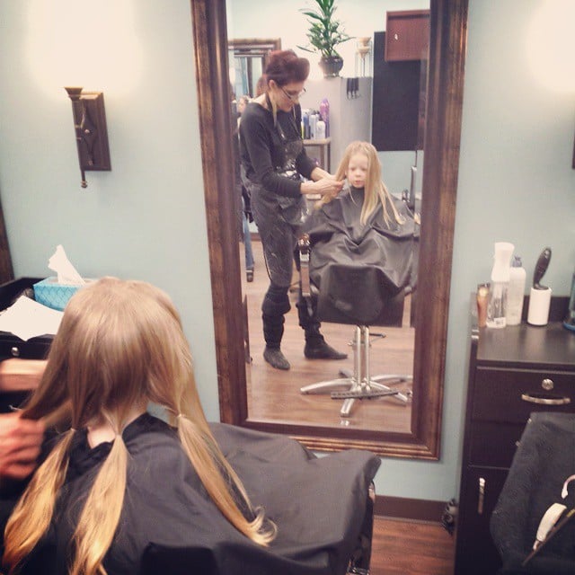 Girl Cuts Off Her Hair For Charity