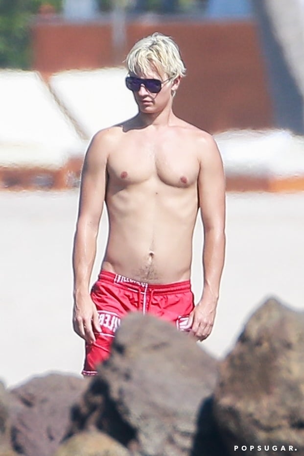 Ansel Elgort Best Shirtless Celebrity Pictures Of POPSUGAR Celebrity Photo