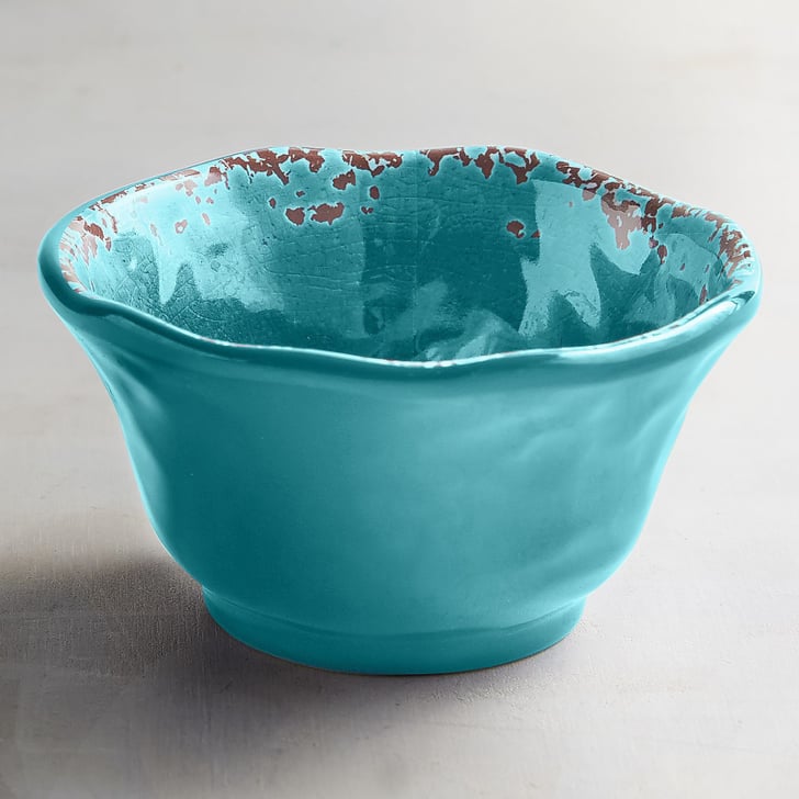 Carmelo Collection Melamine Dip Bowl (4) AquaColored Kitchen Items