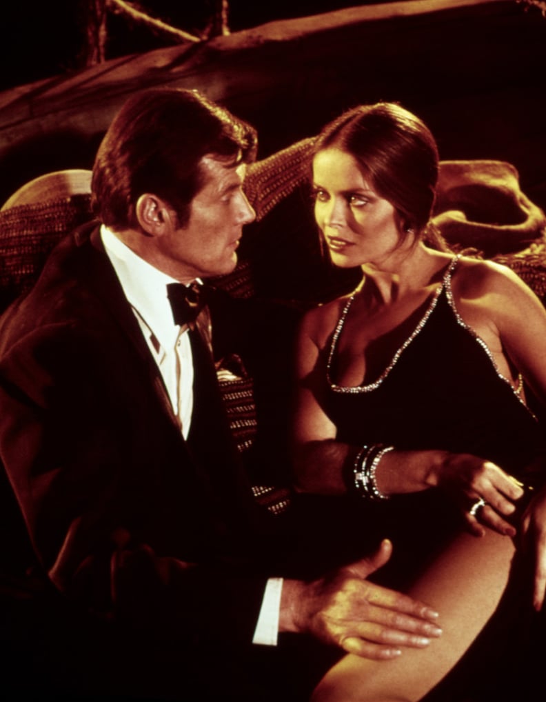 Barbara Bach and Roger Moore in The Spy Who Loved Me