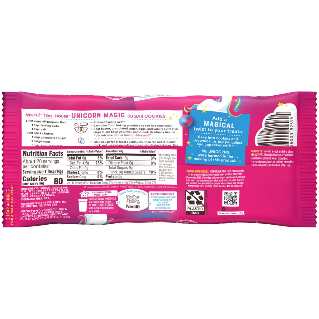 Nestle Toll House Unicorn Morsels Popsugar Food