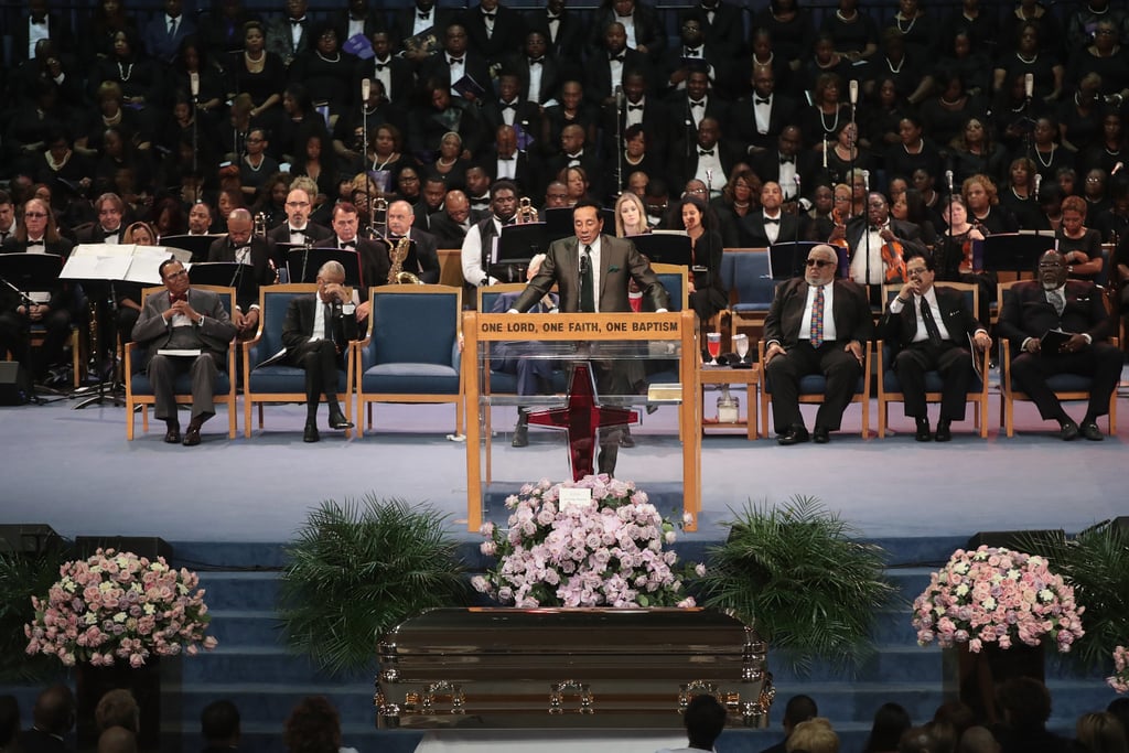 Aretha Franklin Funeral Pictures