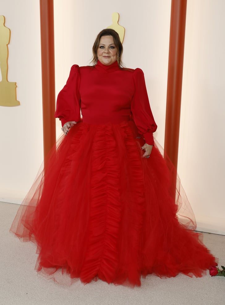 Melissa McCarthy at the 2023 Oscars 2023 Oscars Red Carpet Fashion