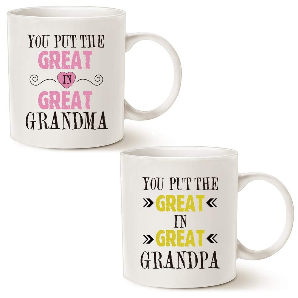 For Great Grandparents: Grandparent Coffee Mugs