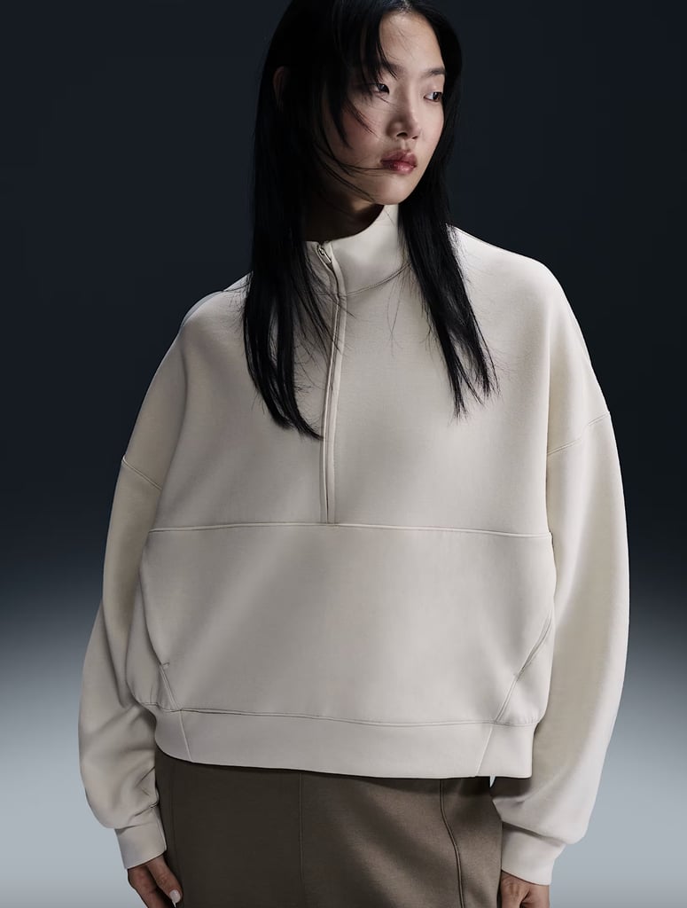 Nike 24.7 ImpossiblySoft Dri-FIT Oversized 1/2-Zip Top
