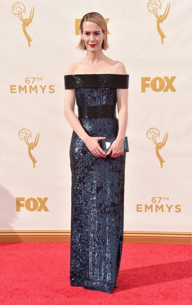 Sarah Paulson in Prabal Gurung