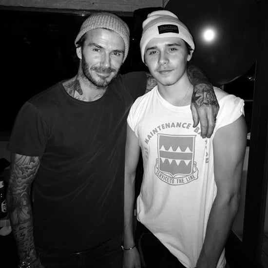 David and Brooklyn Beckham Pictures