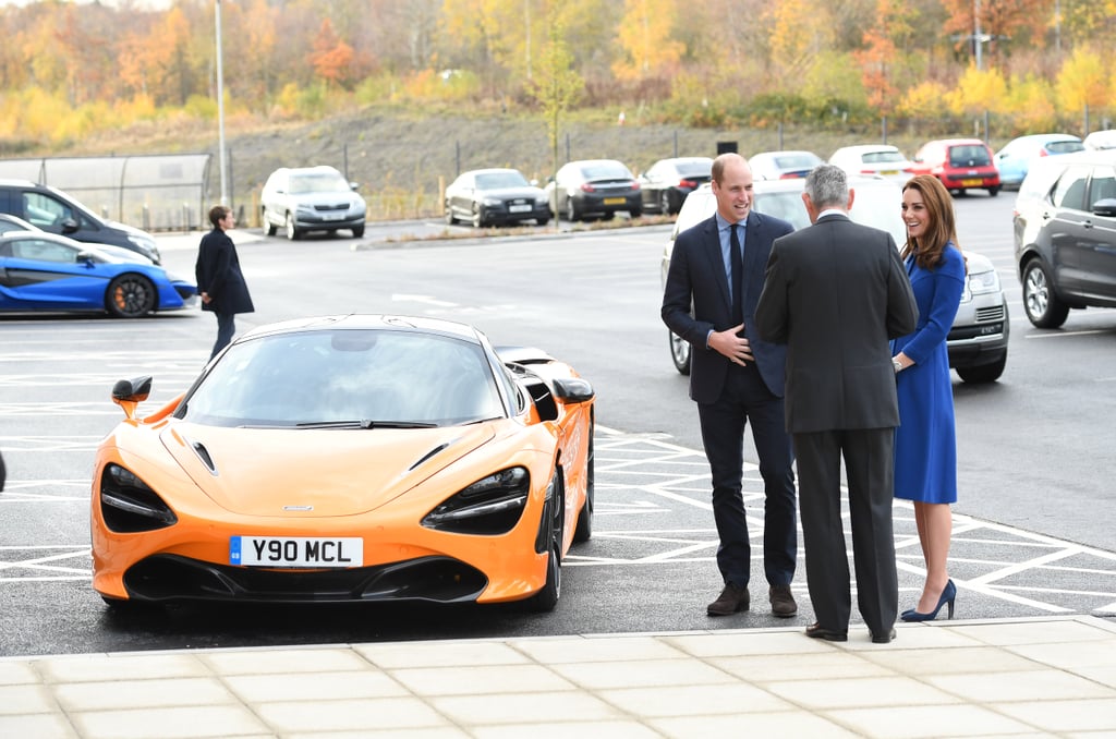 Prince William and Kate Middleton in South Yorkshire 2018