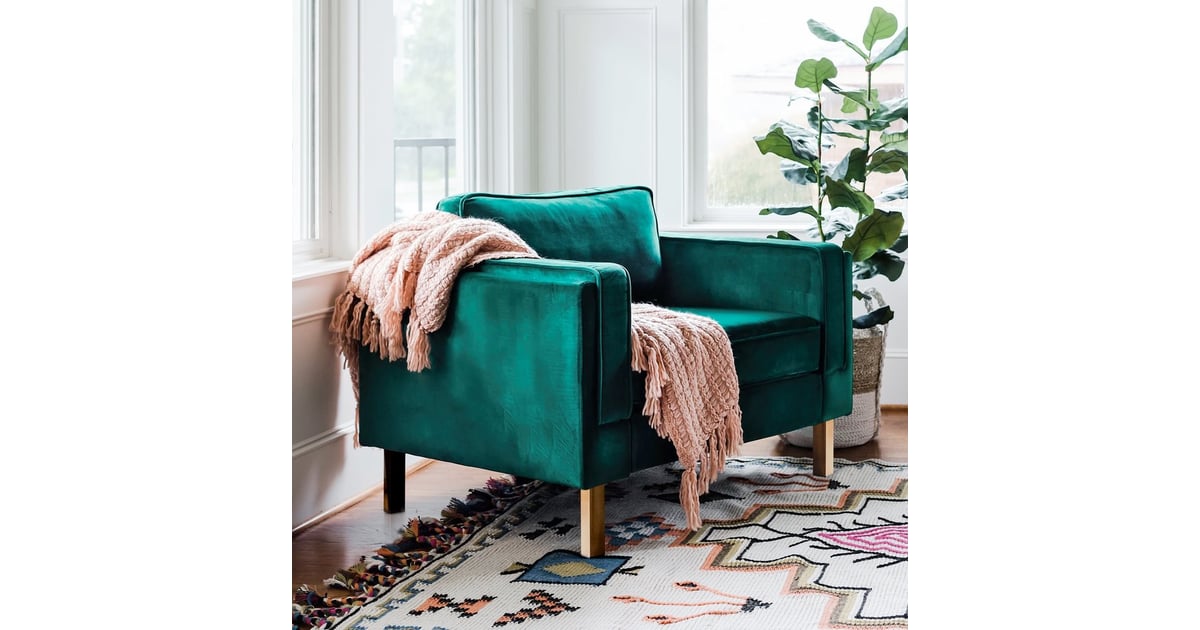 Edloe Finch Furniture Co. Albany Velvet Armchair Best Home Decor and Furniture From Edloe