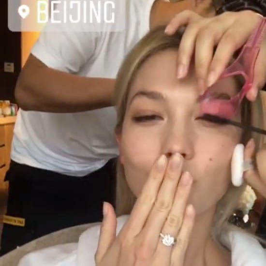 Karlie Kloss Mascara Guard