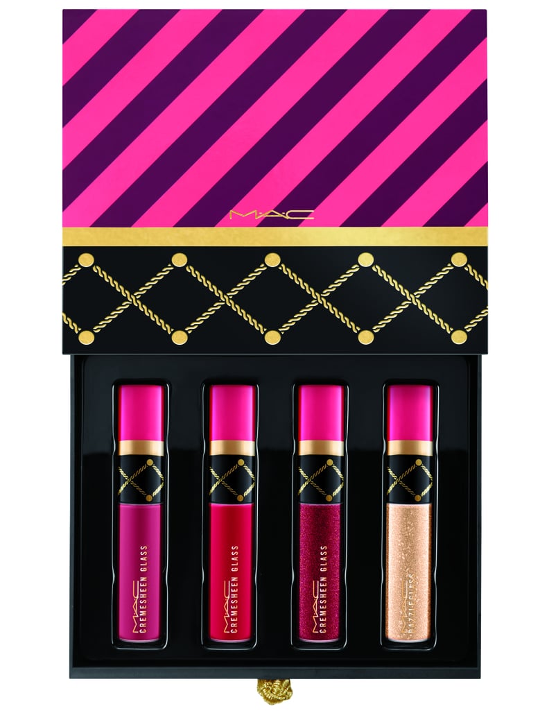 MAC Cosmetics Nutcracker Sweet Mini Lip Gloss Kit in Red