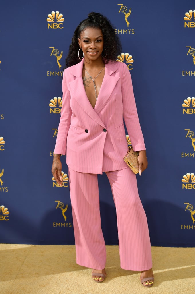 Jessica Robin Moore | Emmys Red Carpet Dresses 2018 | POPSUGAR Fashion ...