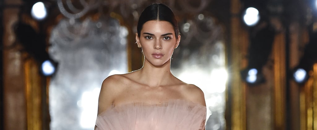 Kendall Jenner's Gold French Manicure