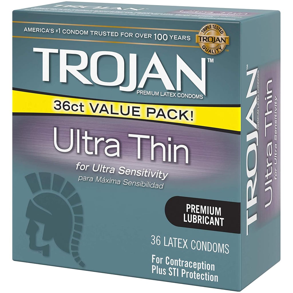 Trojan Ultra Thin Lubricated Condoms Best Condoms For Pleasure Popsugar Love And Sex Photo 3