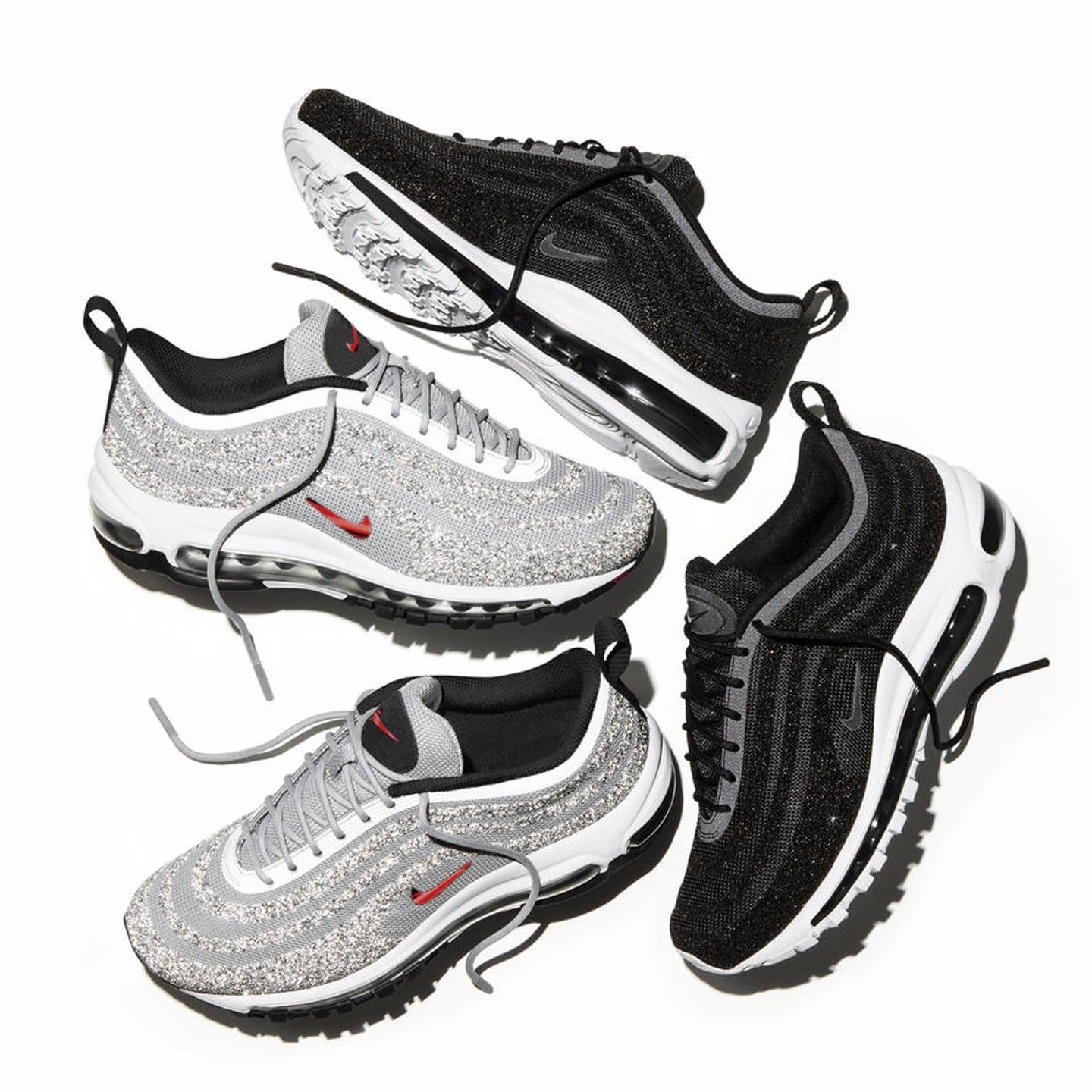 Nike Silver Swarovski Air Max 97 