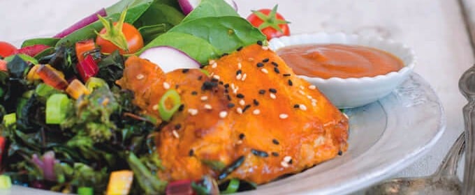 Gluten-Free Maple Sesame Glazed Chicken Recipe