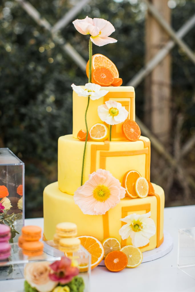 20 Colorful Wedding Cake Ideas Popsugar Food 